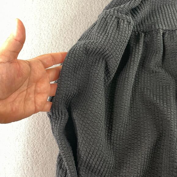 Ava & Viv black baby doll sleeveless Mini Dress pockets textured 2X pockets - Picture 3 of 11